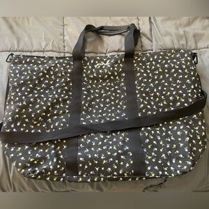 PINK Large floral Tote bag